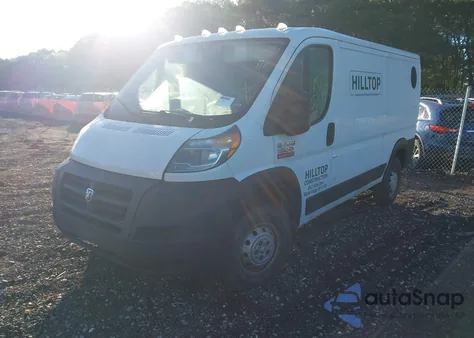 2017 Ram Promaster 1500 Low Roof 136 Wb из США, поврежденный, VIN 3C6TRVAGXHE515674